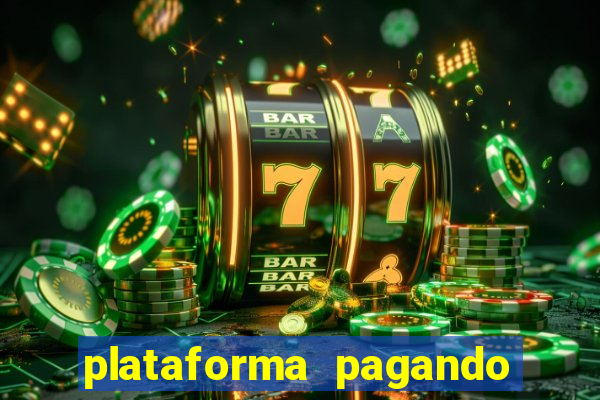 plataforma pagando no cadastro